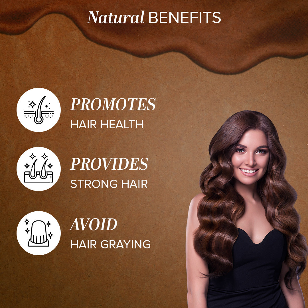 Brown Mehndi for Hair Combo Pack Of 2 75gm Each