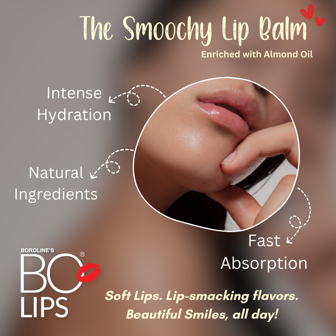 Bo Lips Nourishing Lip Balm | Black Currant Flavour