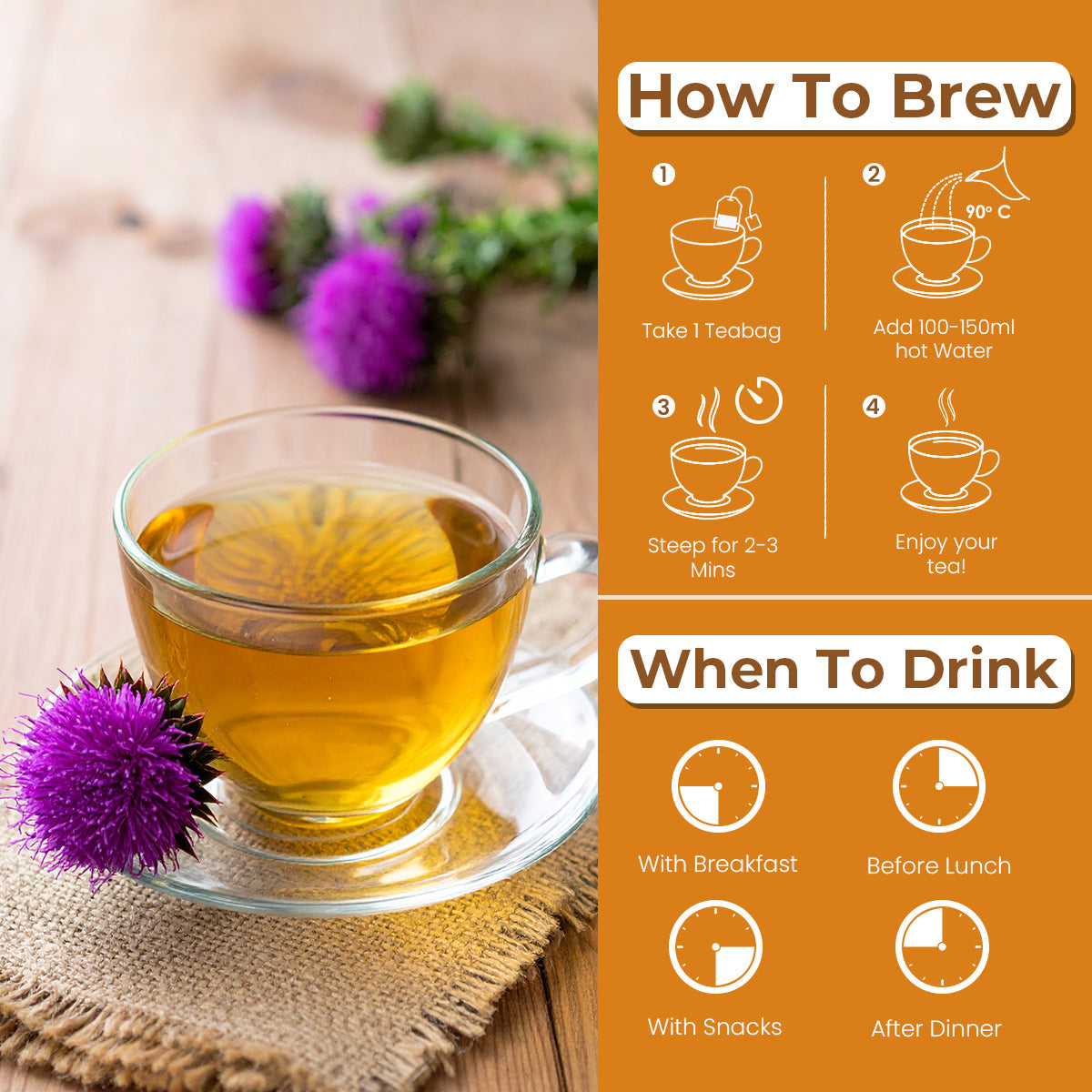 Liver Cleanse Herbal Tea- 120 Tea Bags 120 Tea Bags