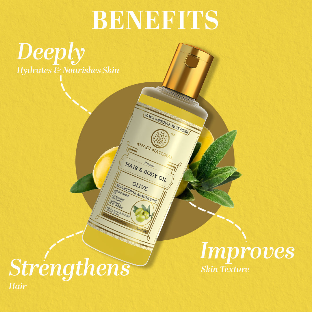 Olive Oil for Hair & Body 100ml