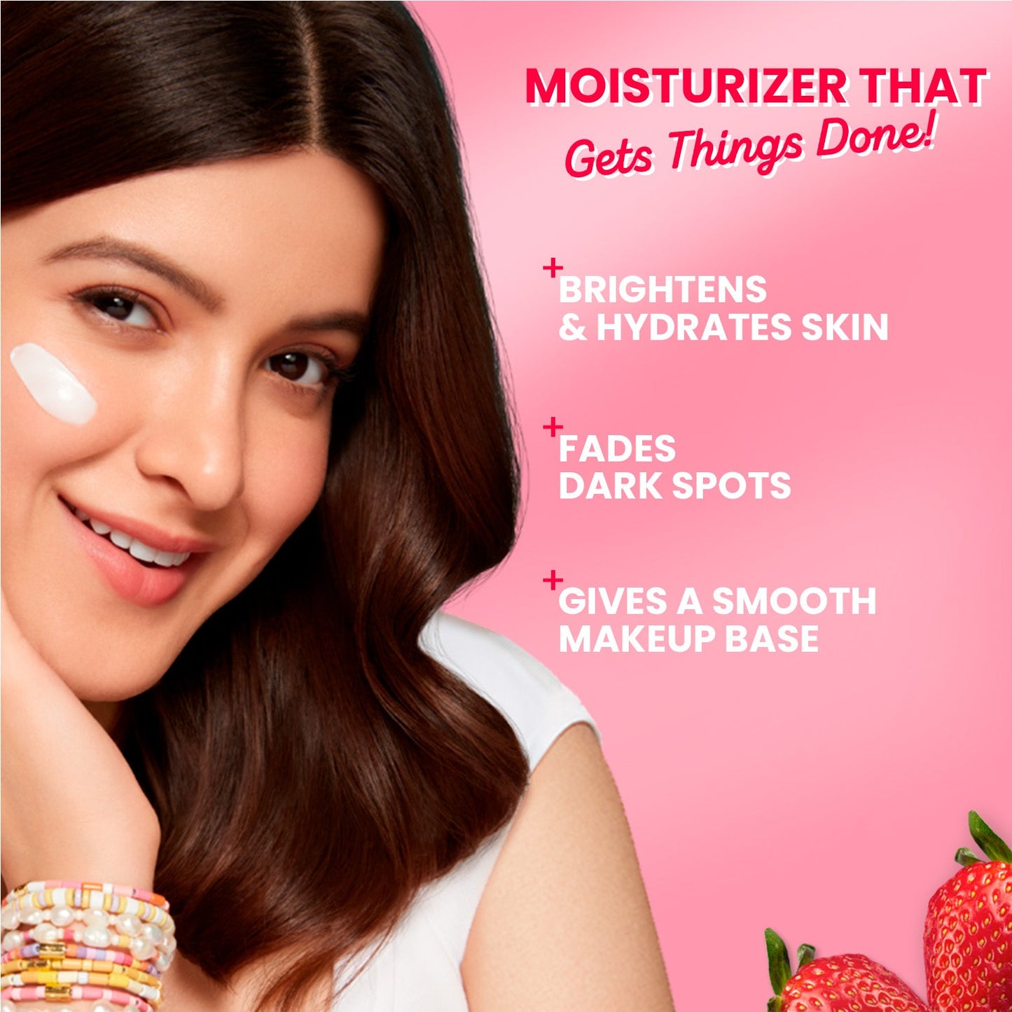 Strawberry + Niacinamide Moisturizer 80g