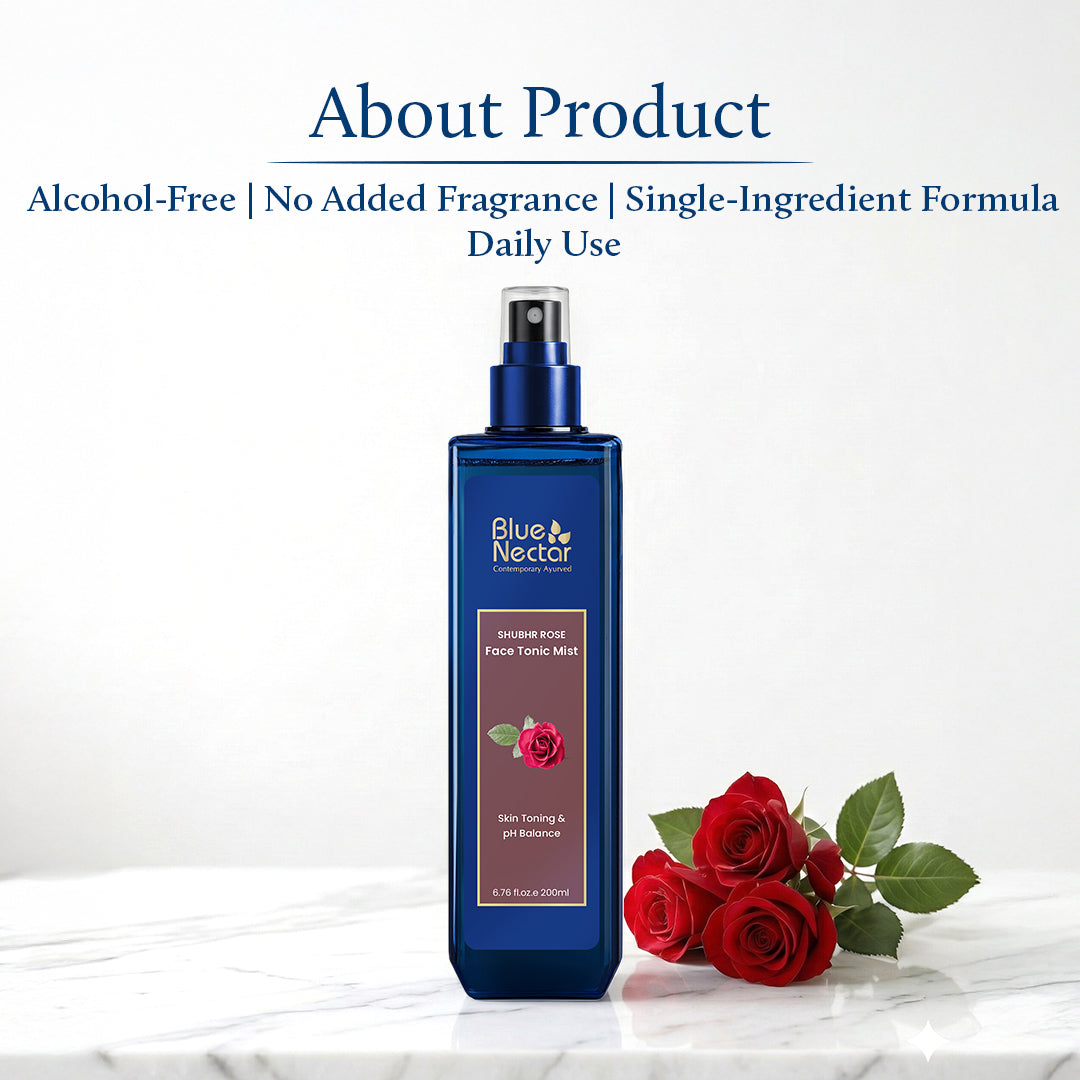 Shubhr Rose Water Toner Face Mist | Alcohol Free 100ml