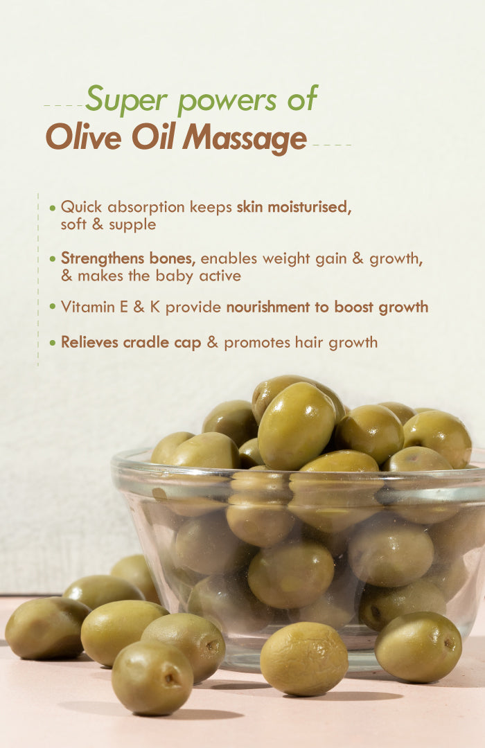 Pure Olive Baby Oil 200ml