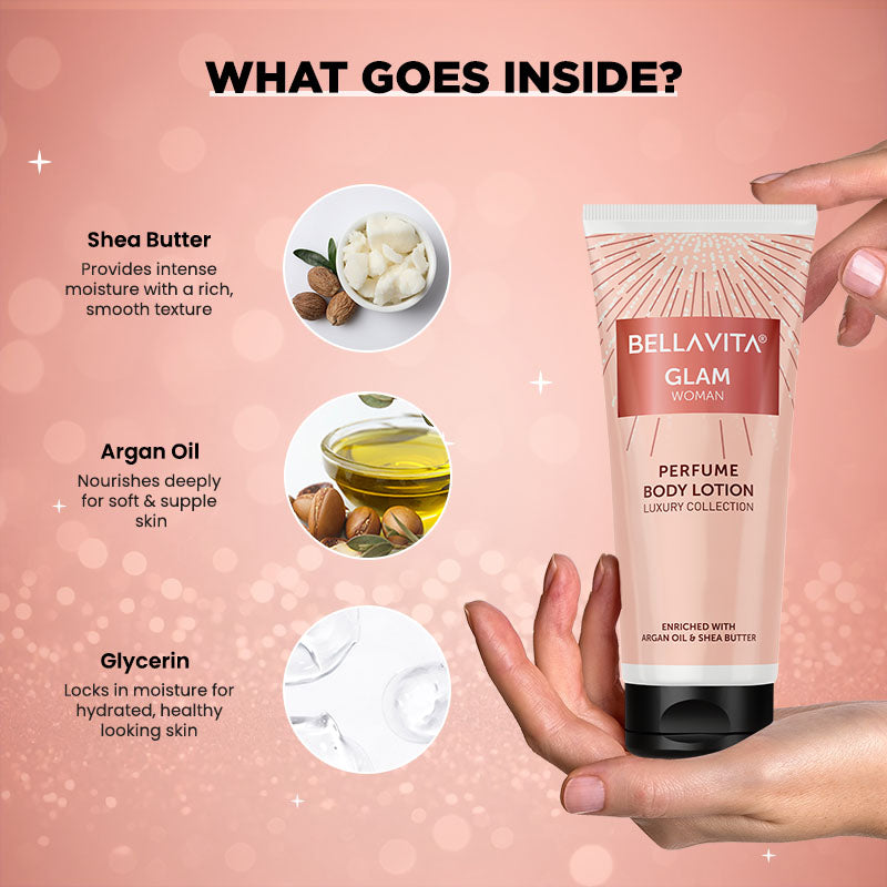GLAM Woman Perfume Body Lotion - 200ml 200ml