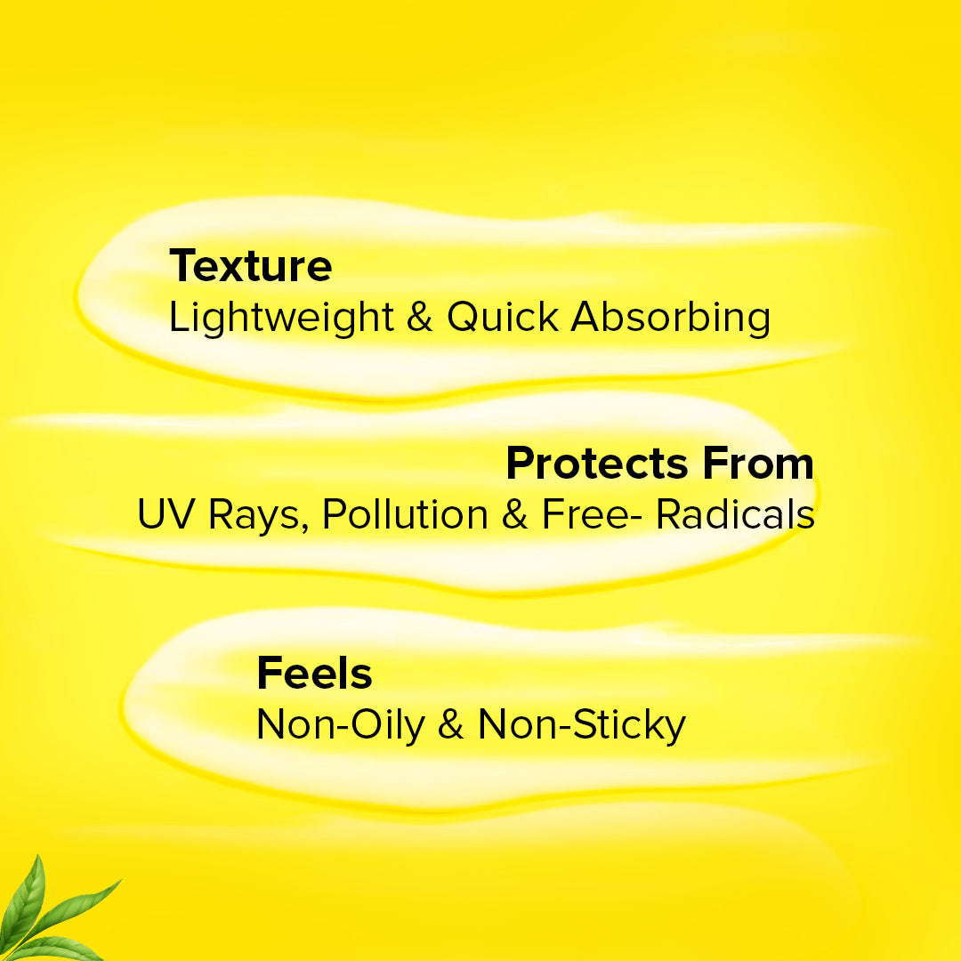 Vitamin C + Hyaluronic Acid Sunscreen Aqua Gel with Green Tea - SPF 50 100ml
