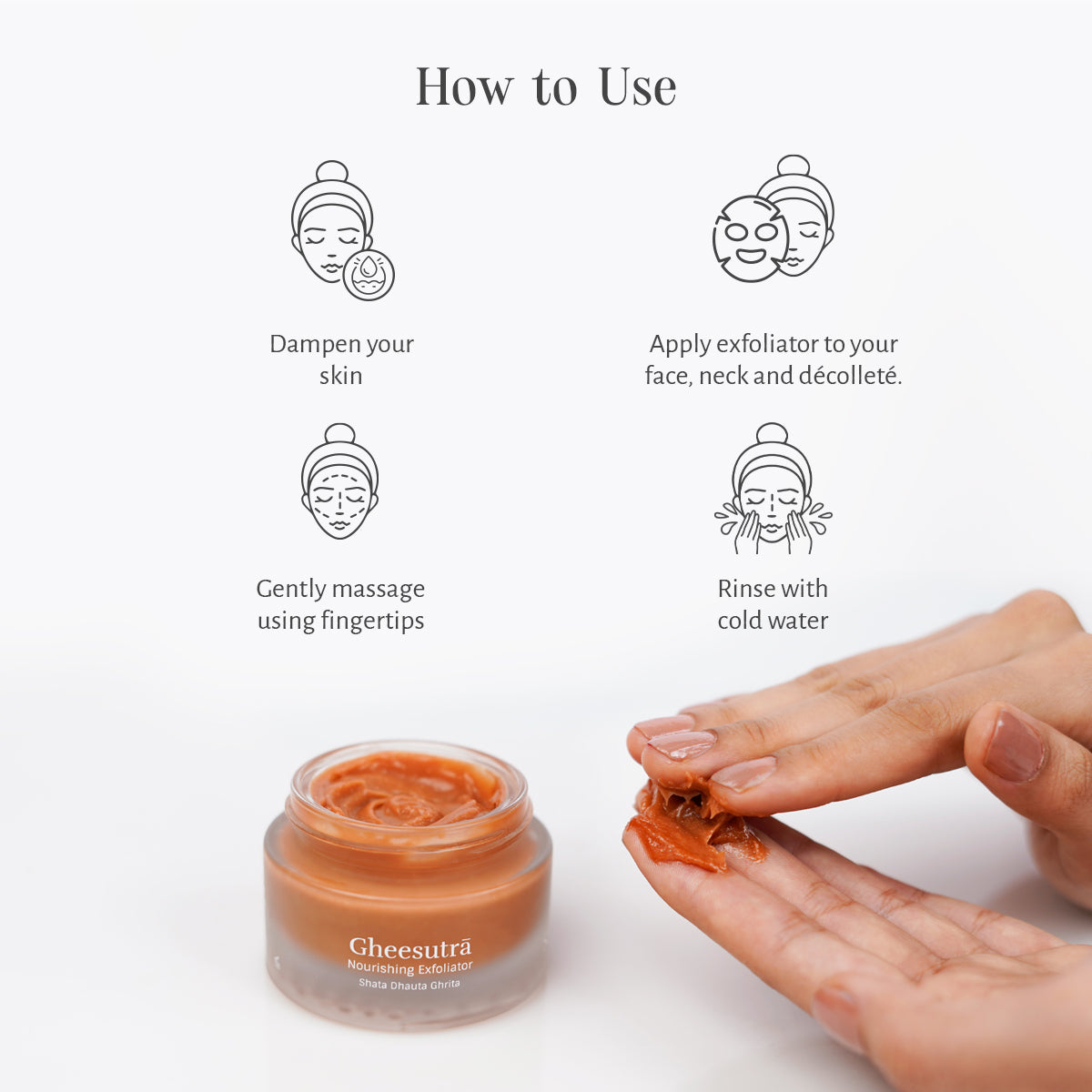 Gheesutrā Nourishing Exfoliator - 50 ml by Shankara 50ml