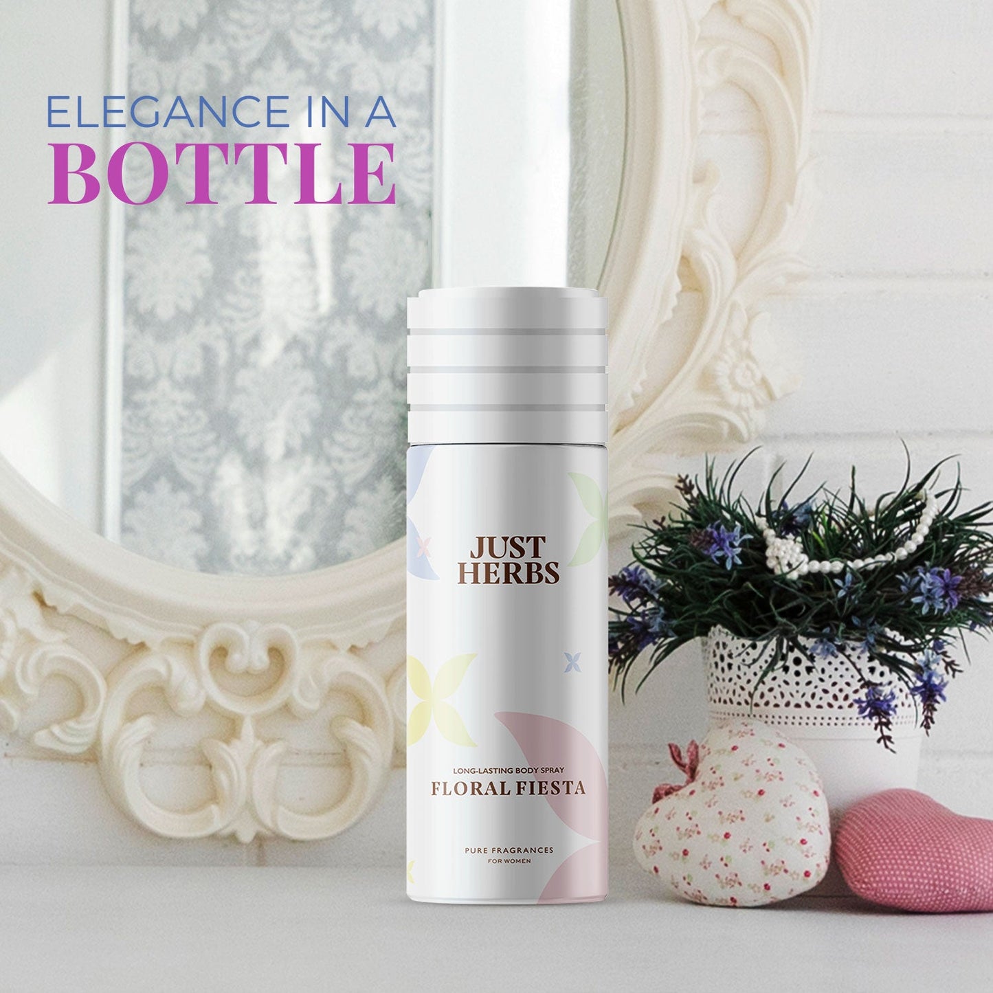 Long Lasting Floral Fiesta Deodorant Body Spray For Women 150ml