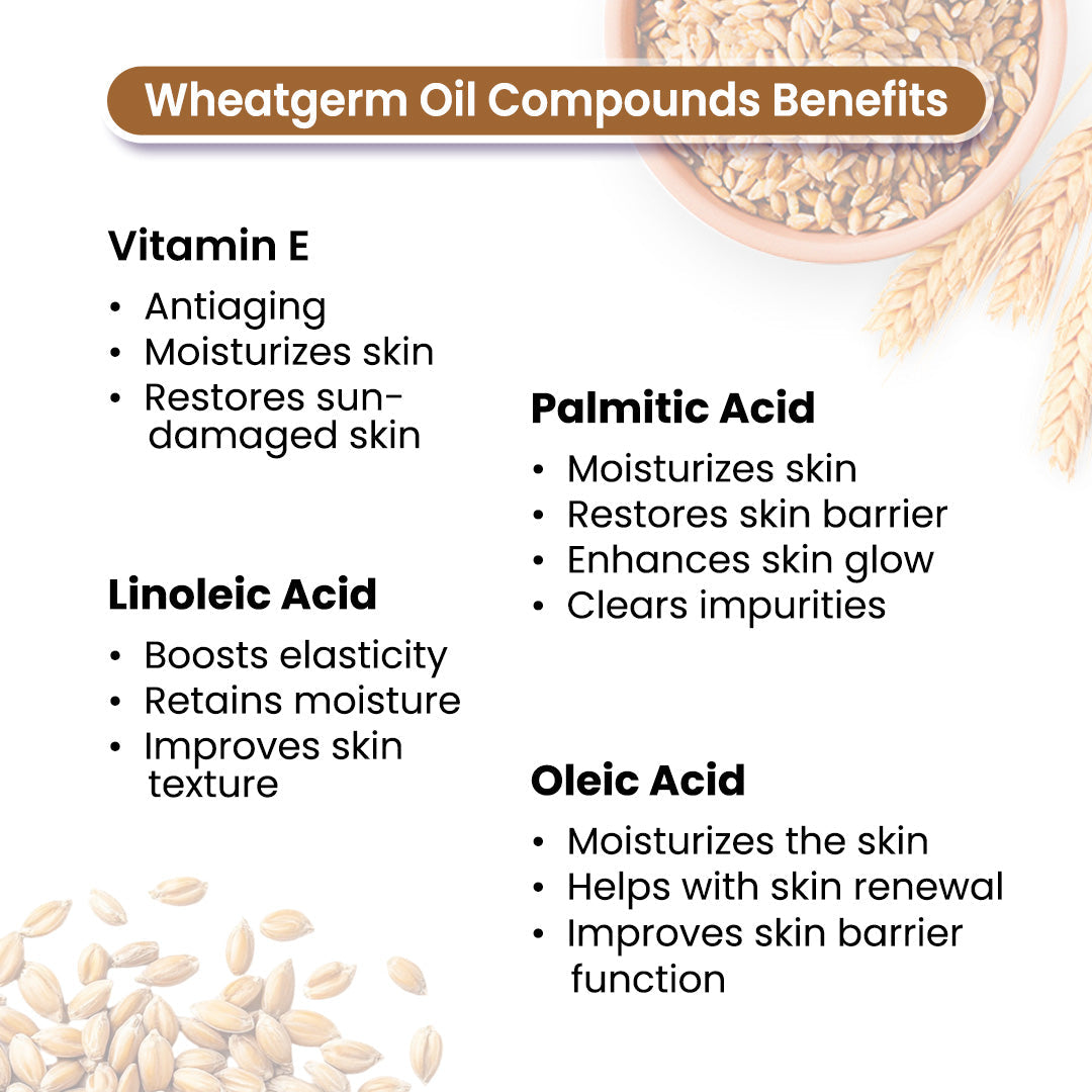 Wheatgerm Body Oil - Protecting, Deep Moisturizing, Repairing, Nourishing; Non-Sticky, Quick-Absorbing 400ml