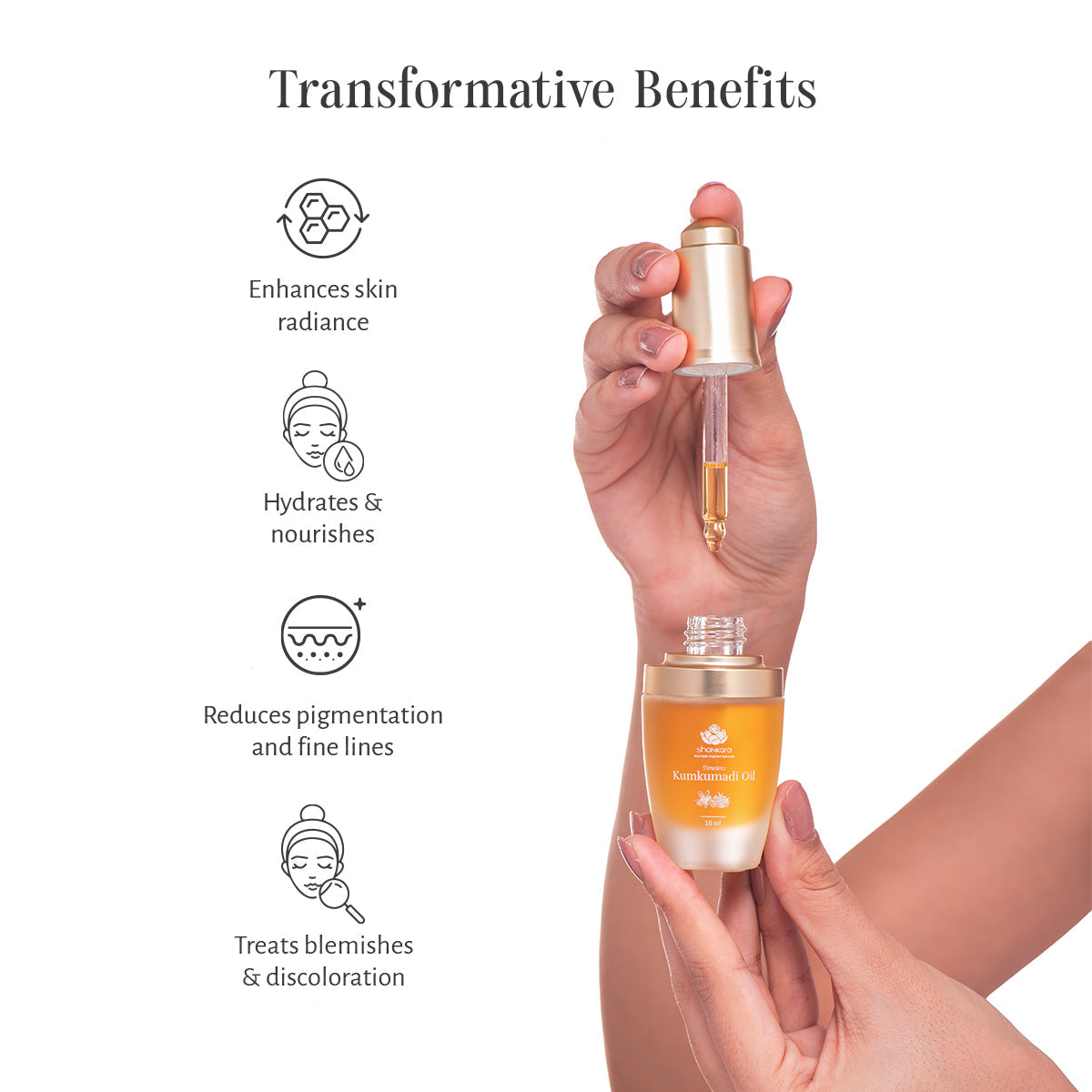 Kumkumadi Oil, by Shankara - 18 ml 18ml