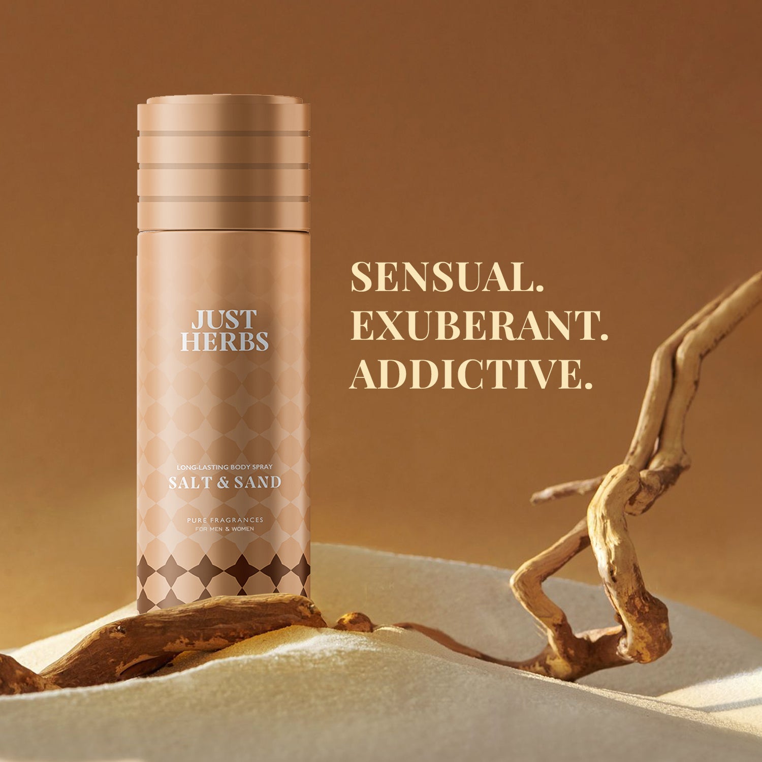 Long Lasting Salt and Sand Deodorant Body Spray For Men & Women 150ml