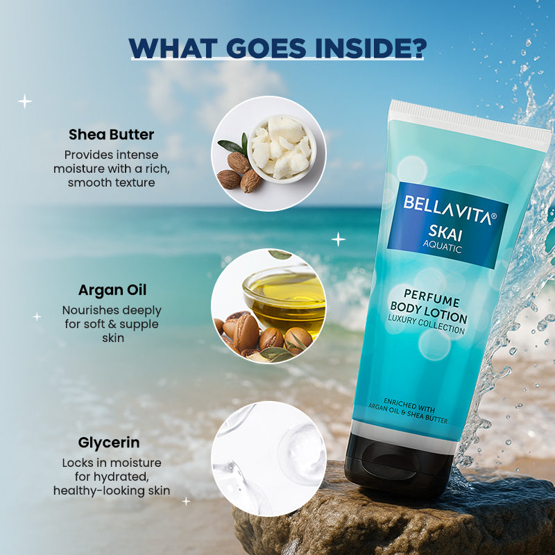 SKAI Aquatic Perfume Body Lotion - 200ml 200ml