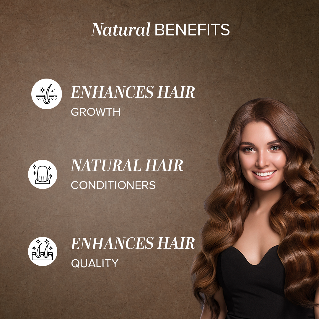 Nut Brown Henna & Hazel Hair Color 150gm