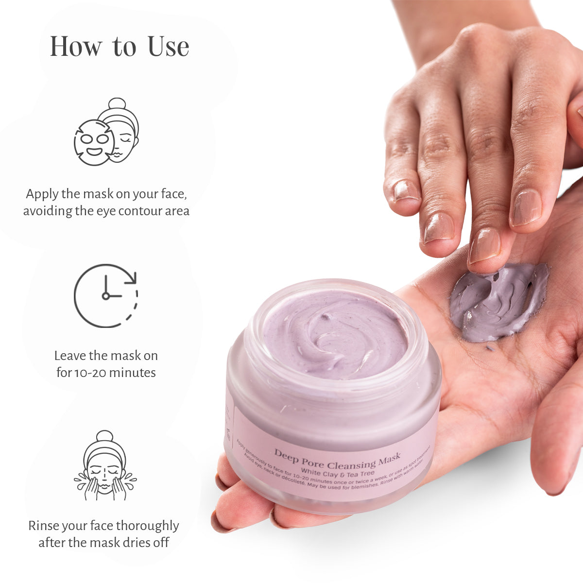 Deep Pore Cleansing Mask, by Shankara - 50 ml 50ml