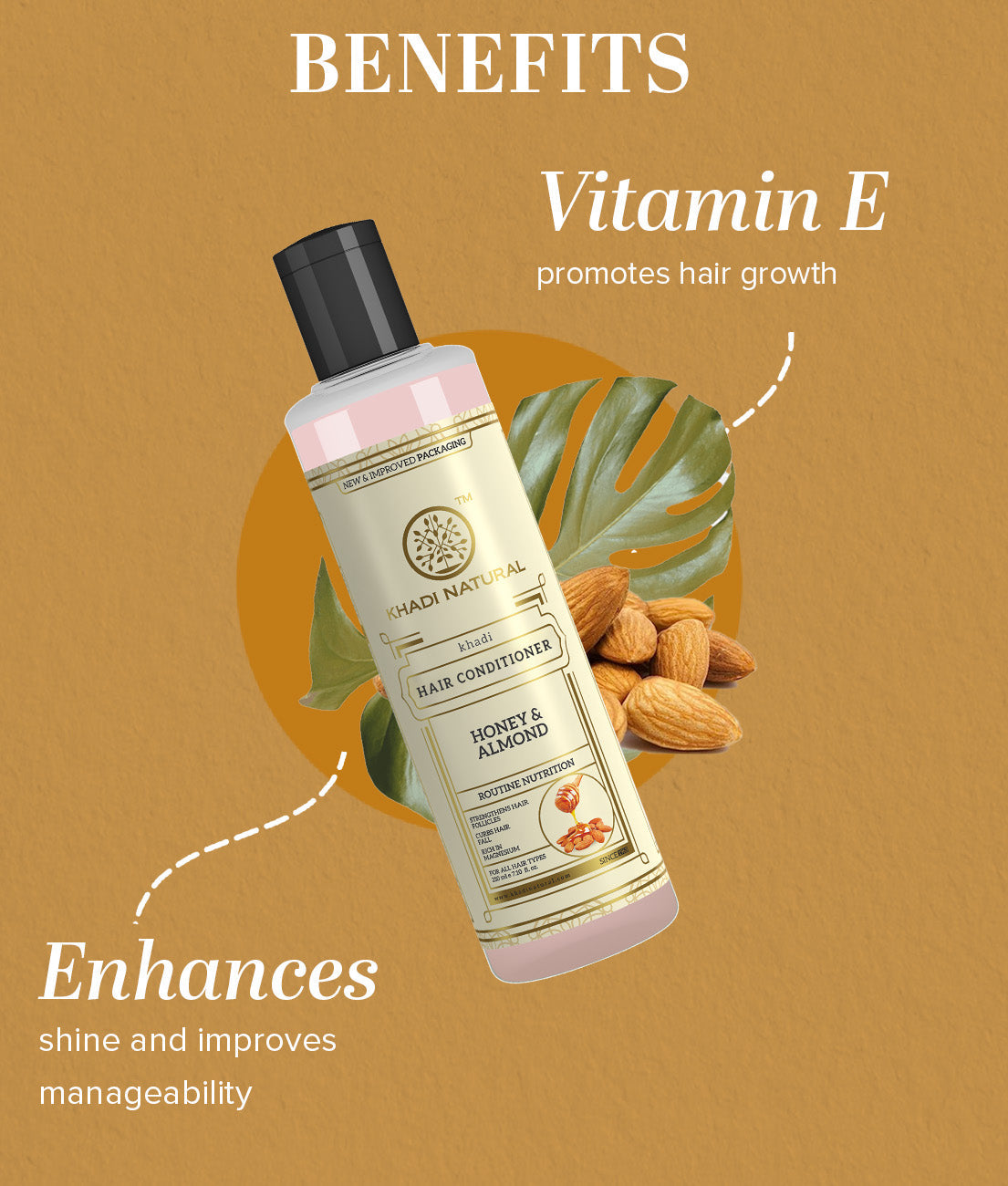 Honey & Almond Hair Conditioner 210ml