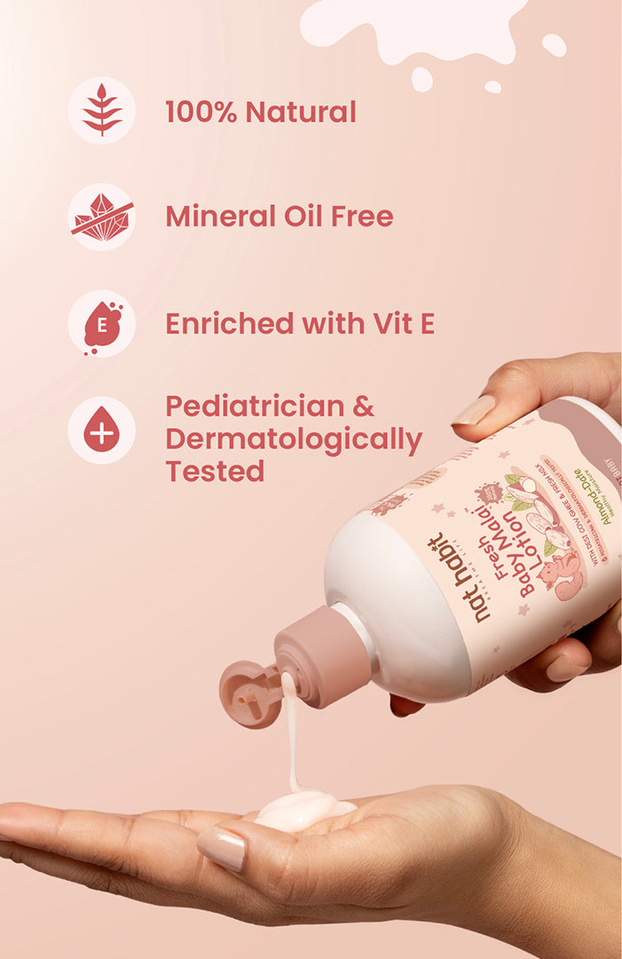 Almond & Date Fresh Baby Malai Lotion 200ml