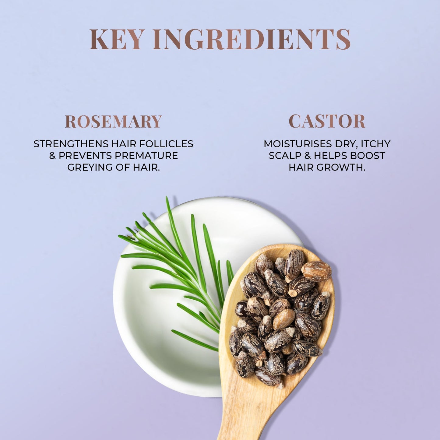Hair Growth Oil  with Rosemary and Castor 100ml