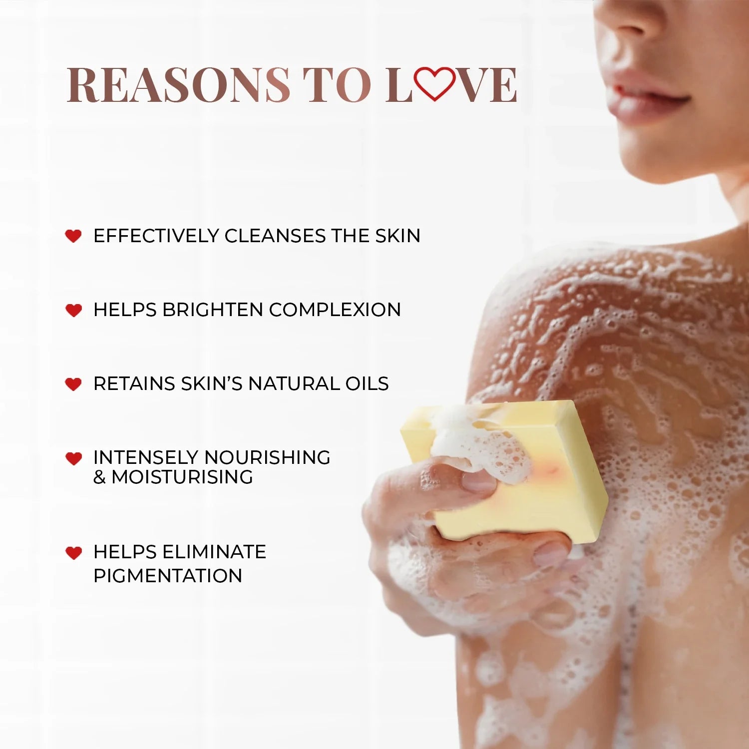 Hydrating Bathing Bar with Saffron and Malai 100g