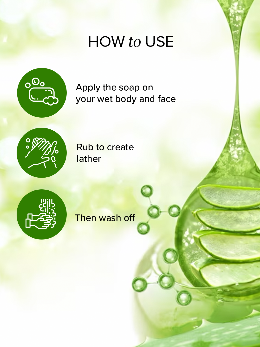 Aloe Vera Soap Combo Value Pack of 8 125gm Each