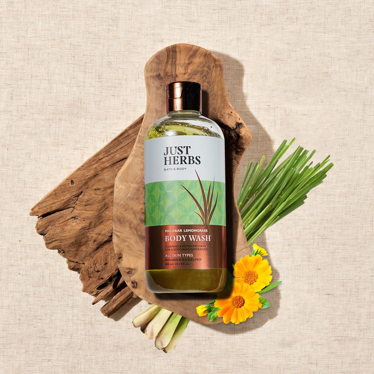 Malabar Lemongrass Body Wash 300ml