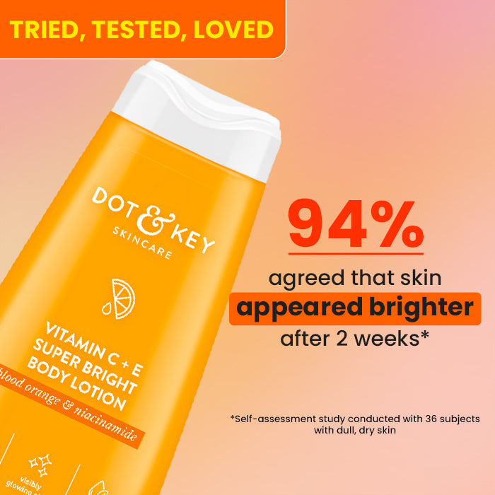 Vitamin C + E Body Lotion for Glowing Skin 250ml