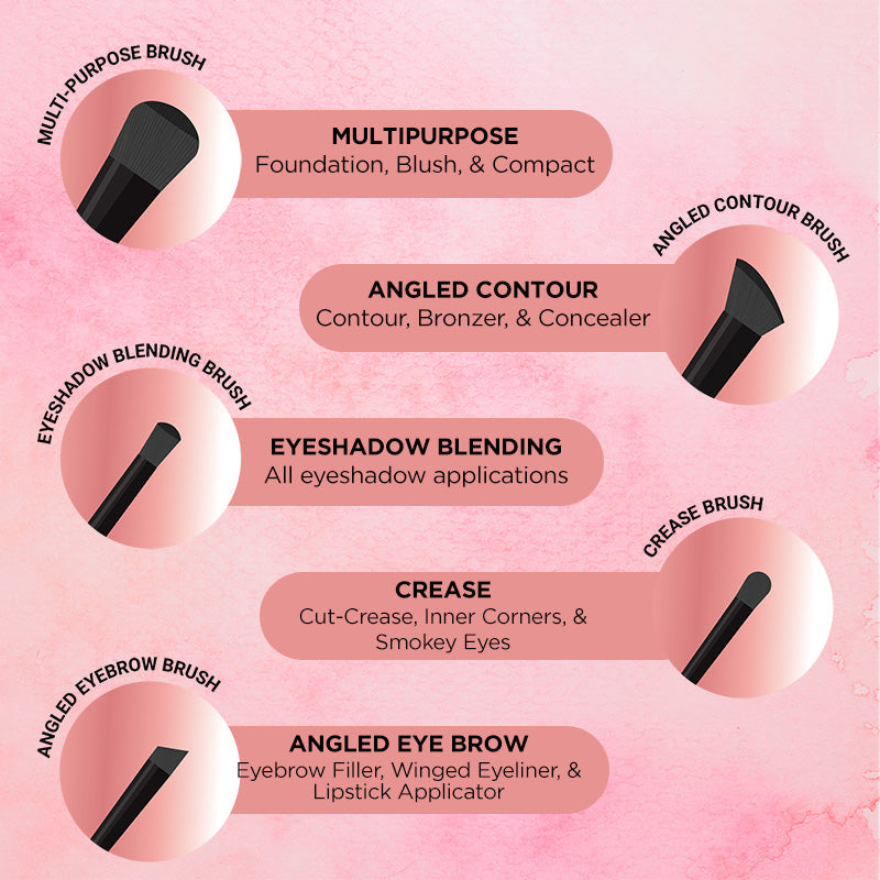 Skinn FX Vegan Brushes - 5 units 5 units