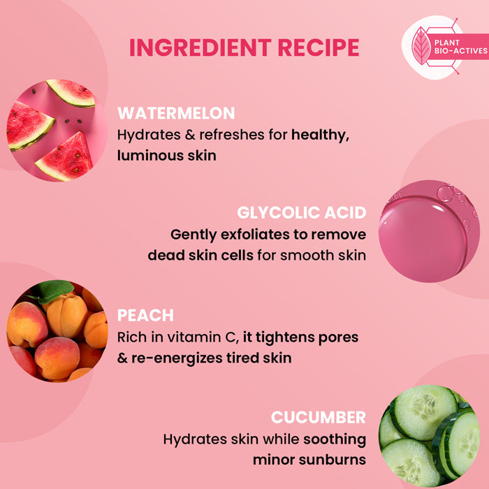 Watermelon Cooling Glycolic Acid Shower Gel 250ml