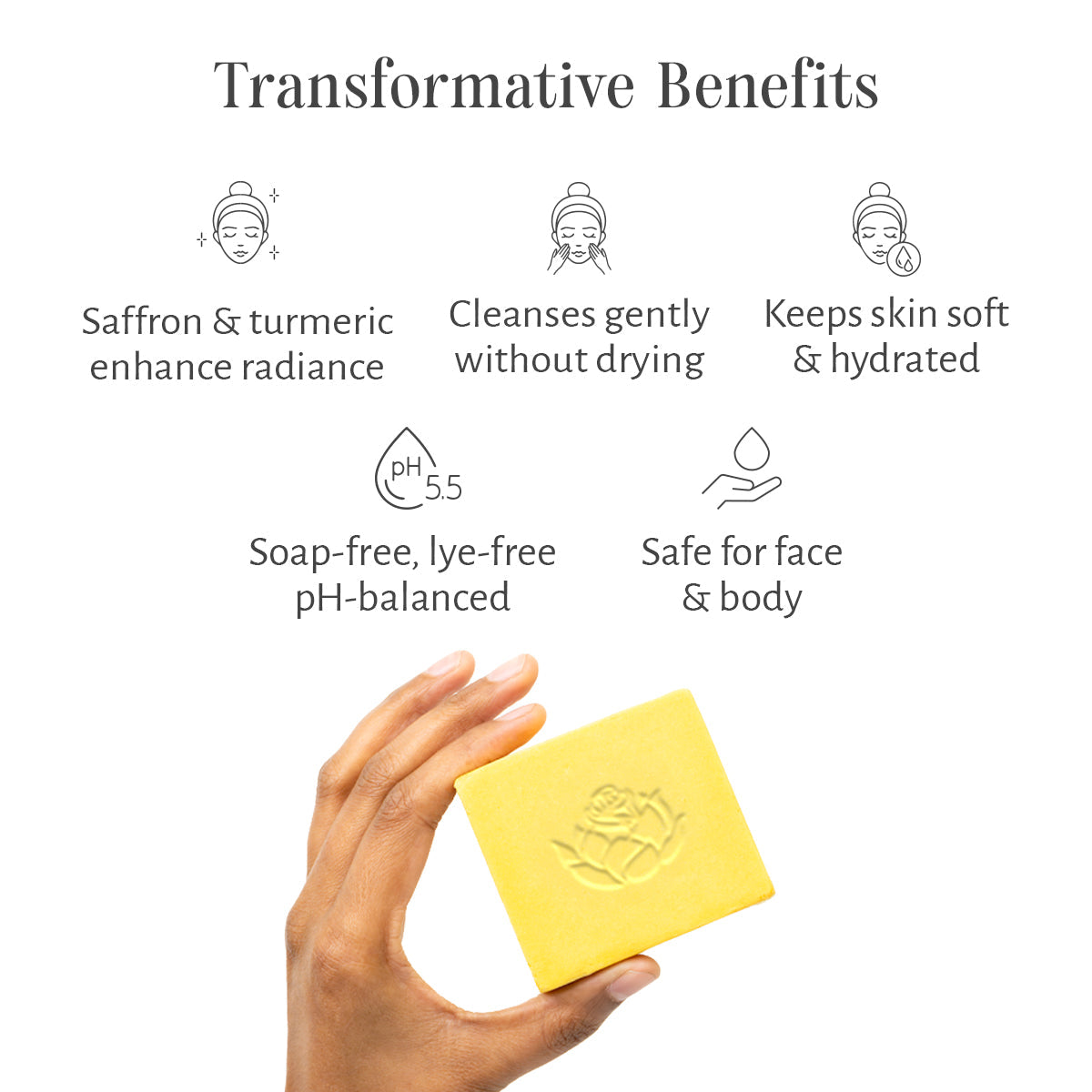 Brightening Body Bar – Saffron & Turmeric by Shankara 100g