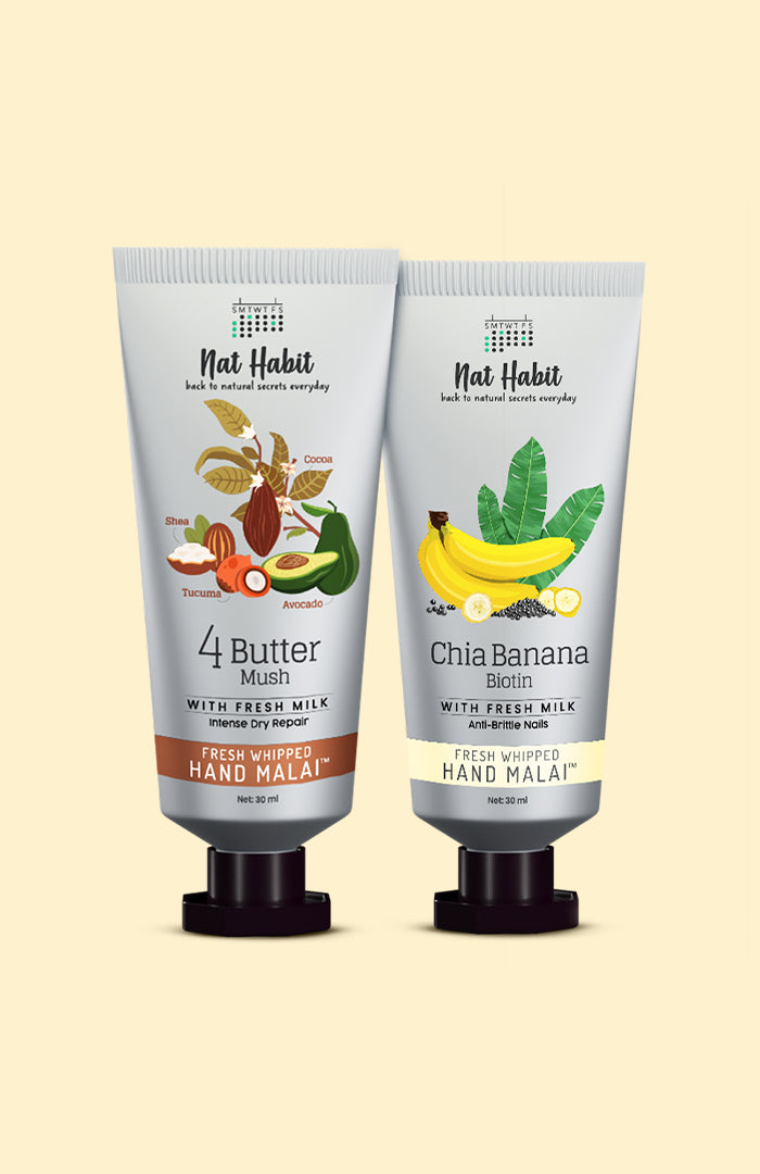 4 Butter & Chia Banana Hand Malai コンボパック 2個
