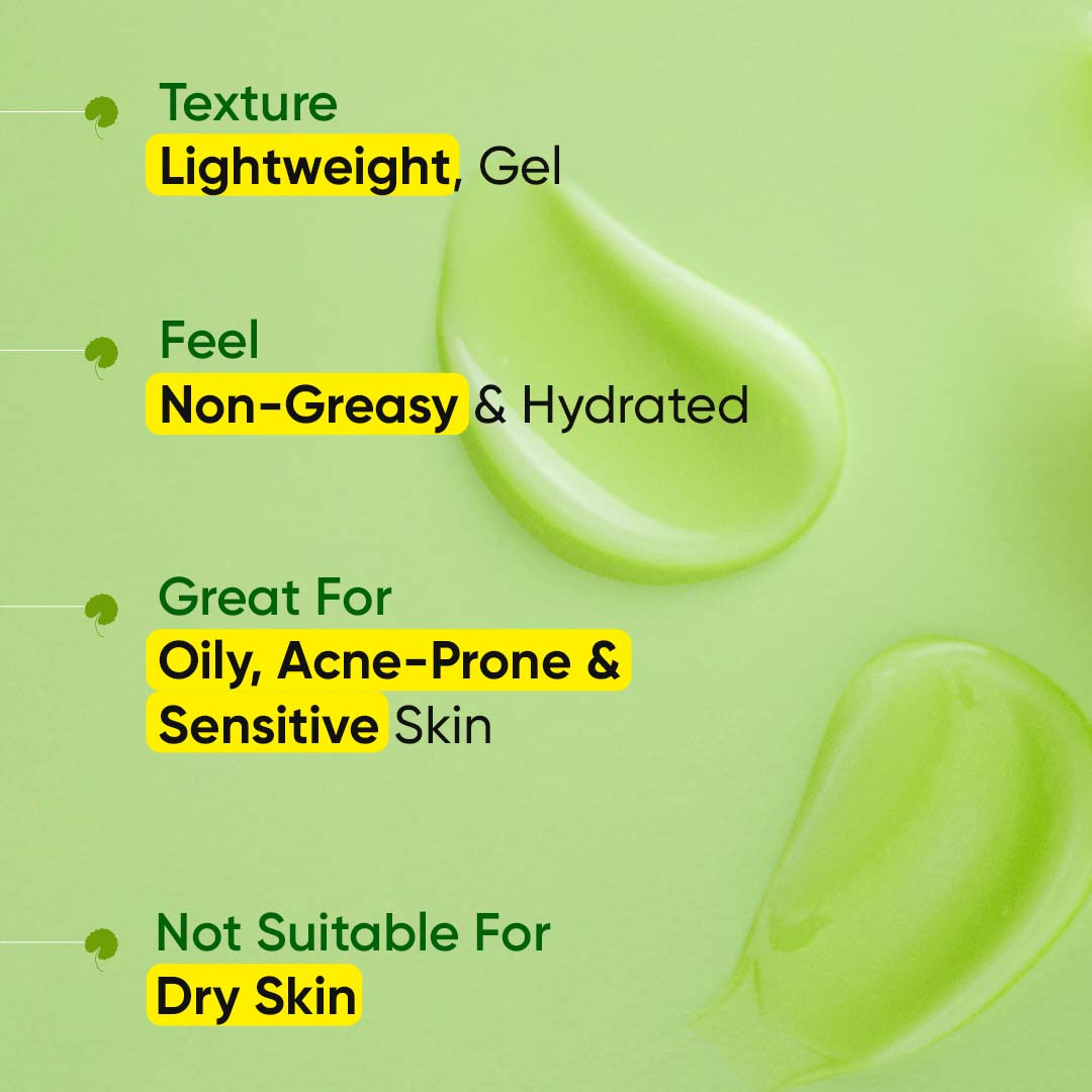 Cica & Niacinamide Night Gel, Pack of 2 120ml