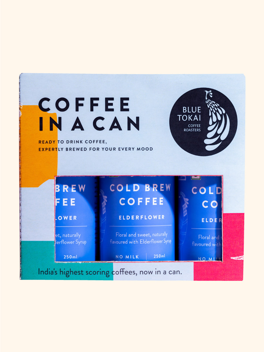 Elderflower Cold Brew Can 2 x 250ml