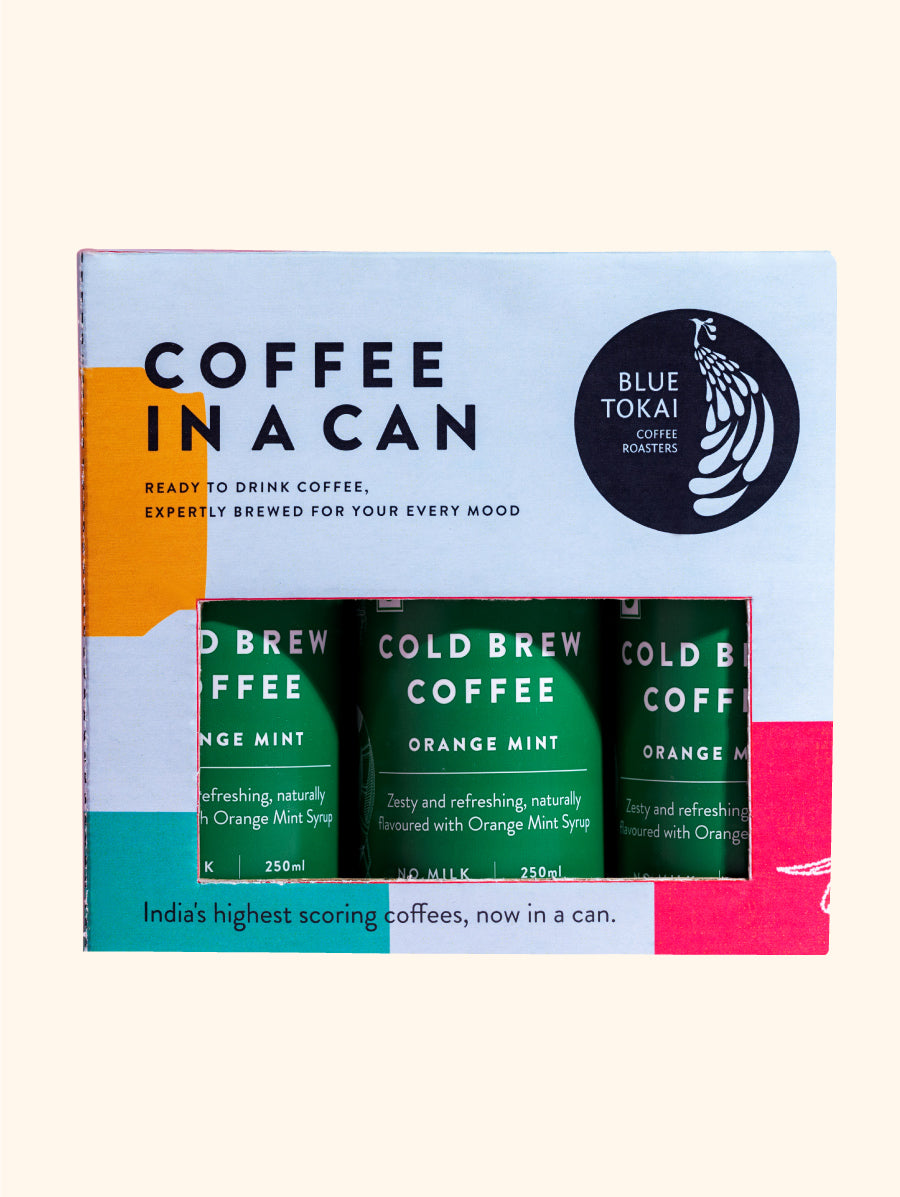 Orange Mint Cold Brew Cans 6 x 250ml