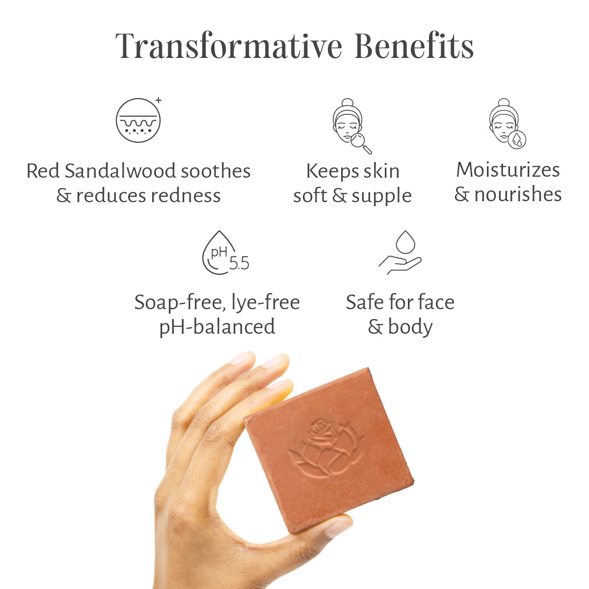 Hydrating Body Bar – Red Sandalwood & Mulberry Leaf 100g