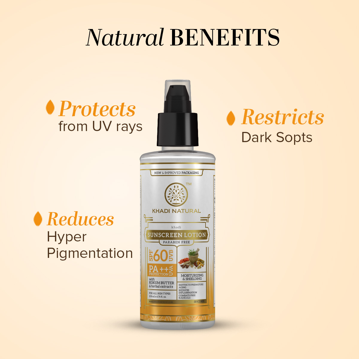 Sunscreen Moisturising Lotion - SPF 60 100ml