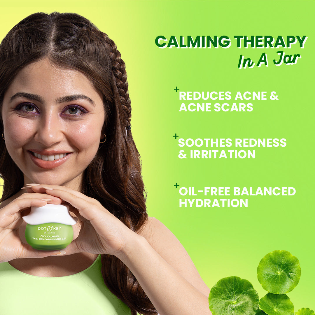 Cica Calming Night Gel (Niacinamide + Green Tea) 60ml