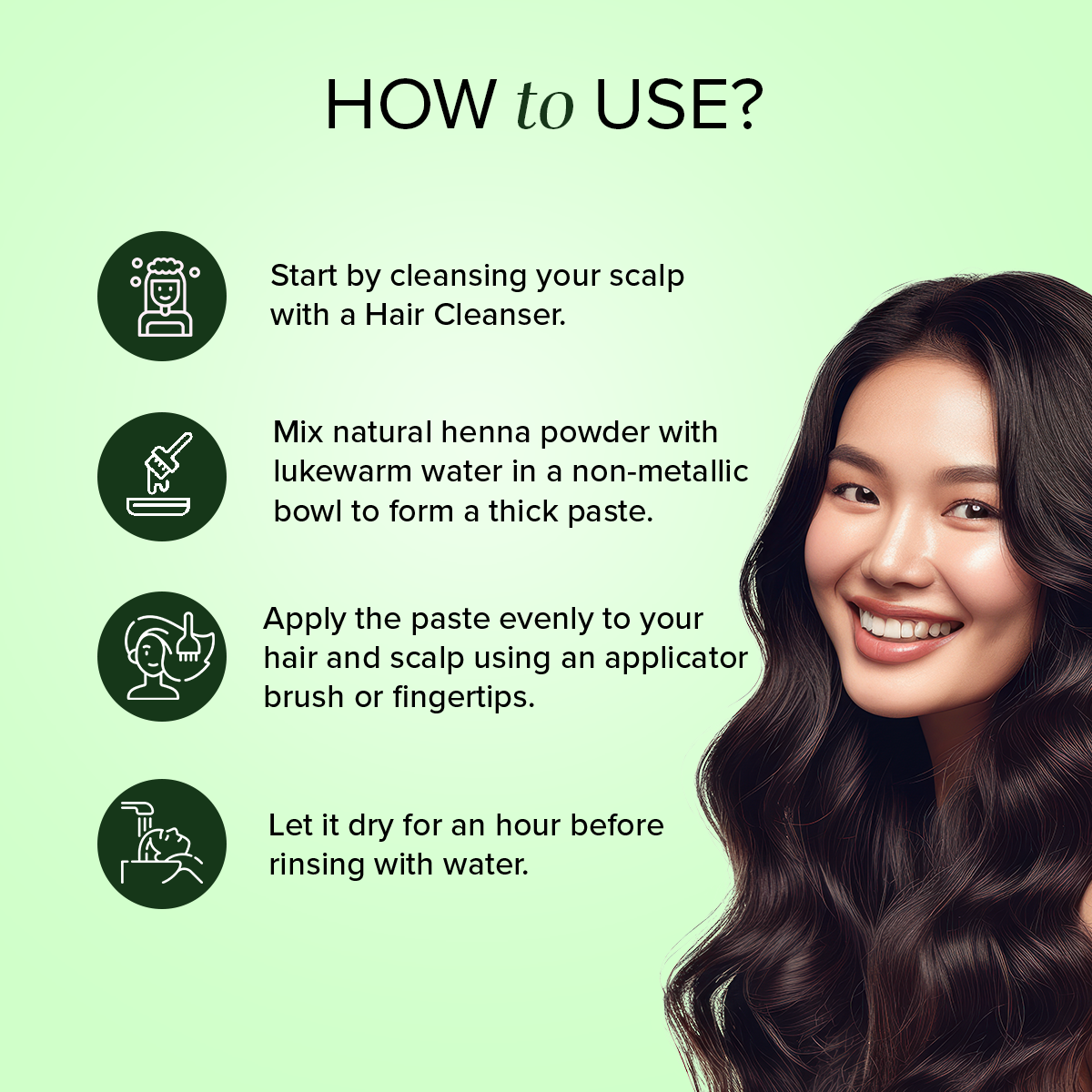Organic Natural Henna For Hair - 100% Natural 100gm