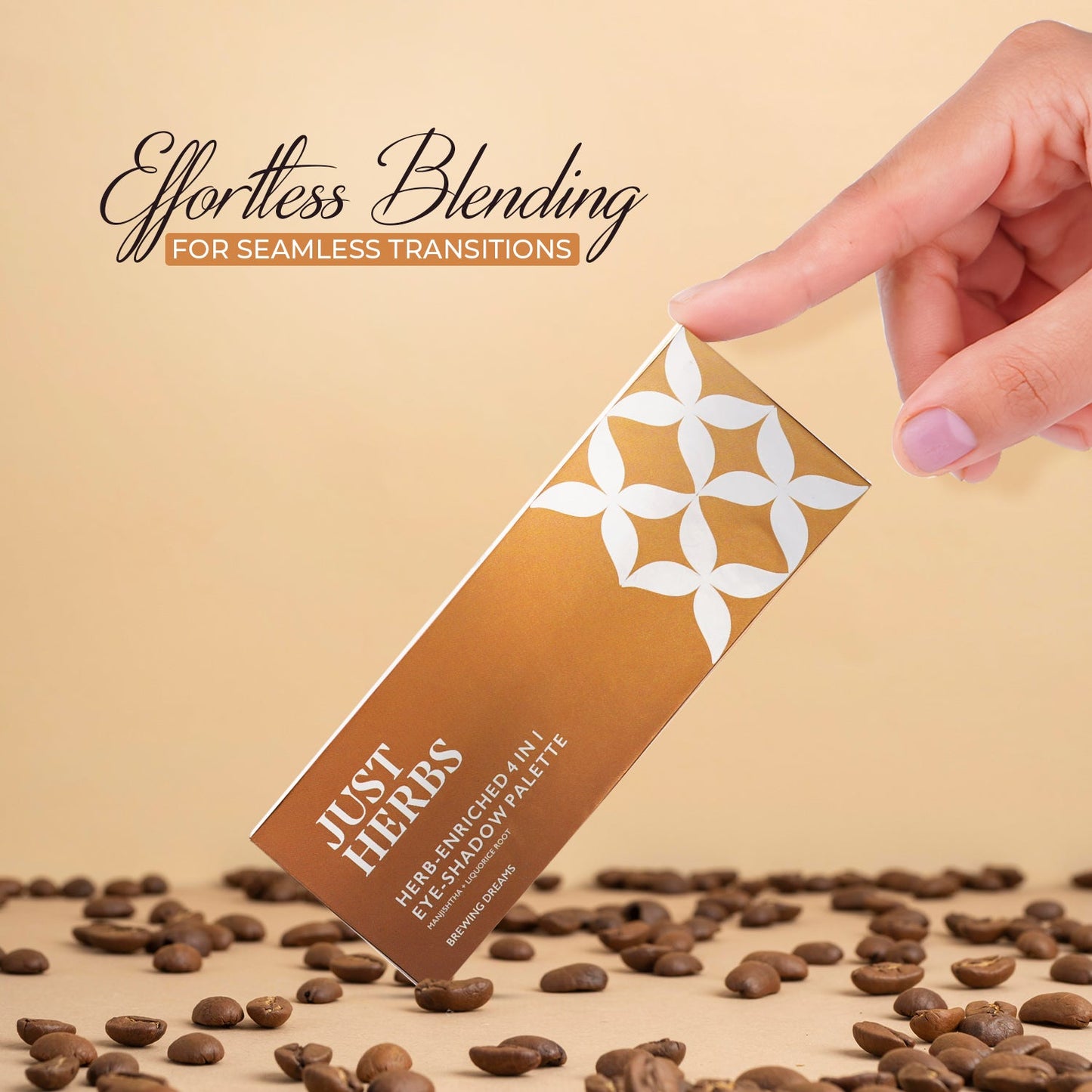Herb Enriched 4-in-1 Eye-shadow Palette with Manjishtha and Liquorice Root