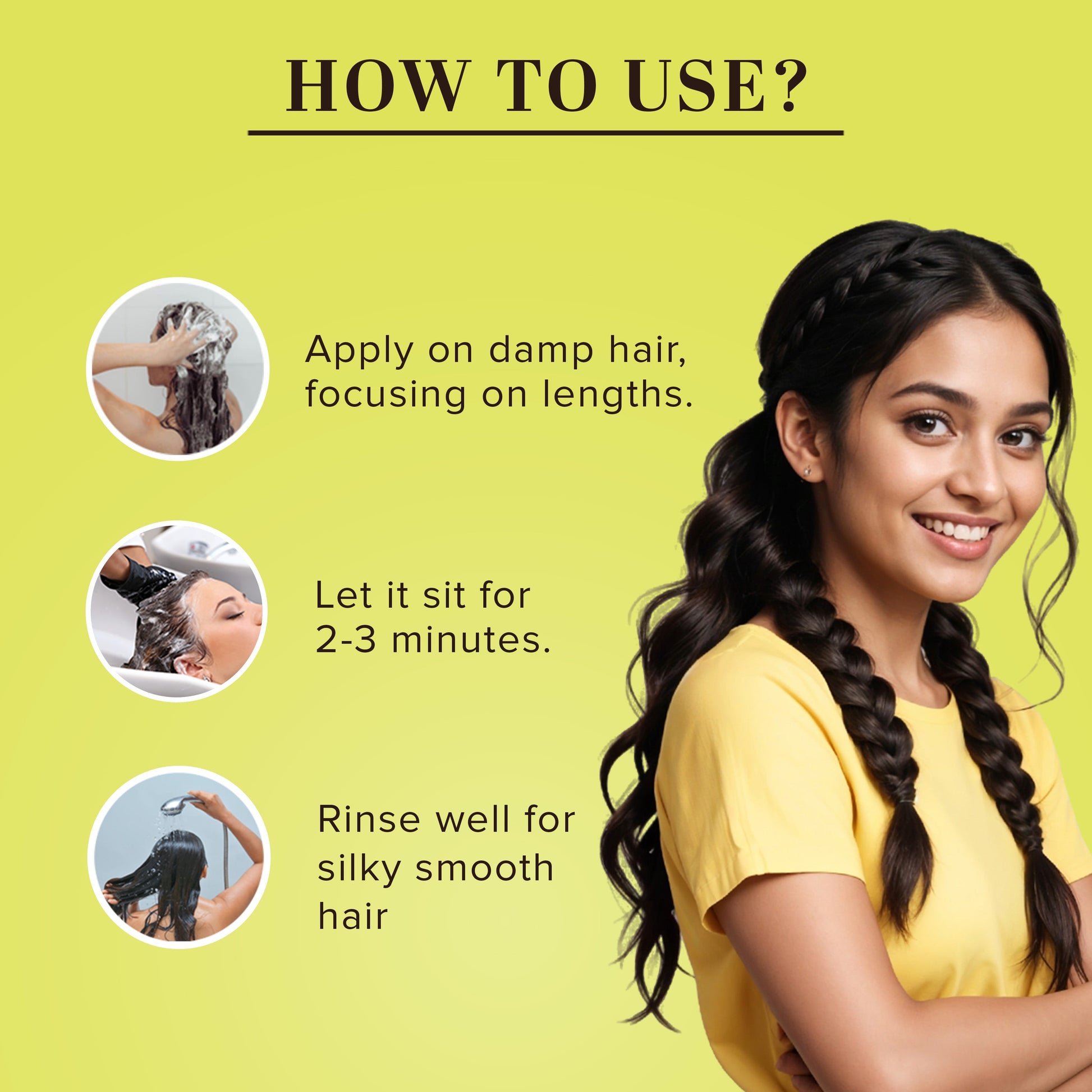 Amla & Bhringraj Hair Conditioner - Paraben, Silicones, Sulphate, Color, Salt & Artificial Fragrance Free 310ml