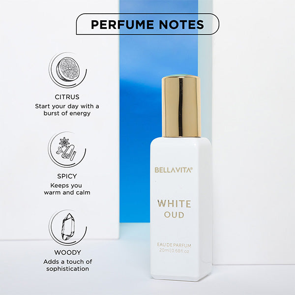 WHITE Oud Unisex Perfume - 20ml 20ml