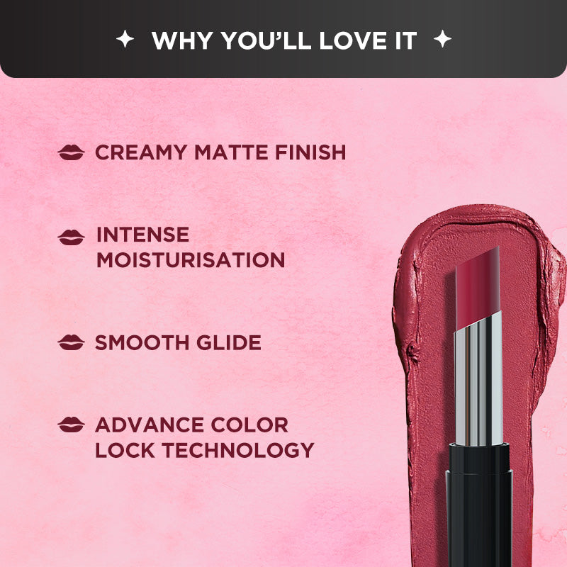 Comfort Matte Priming Lipstick