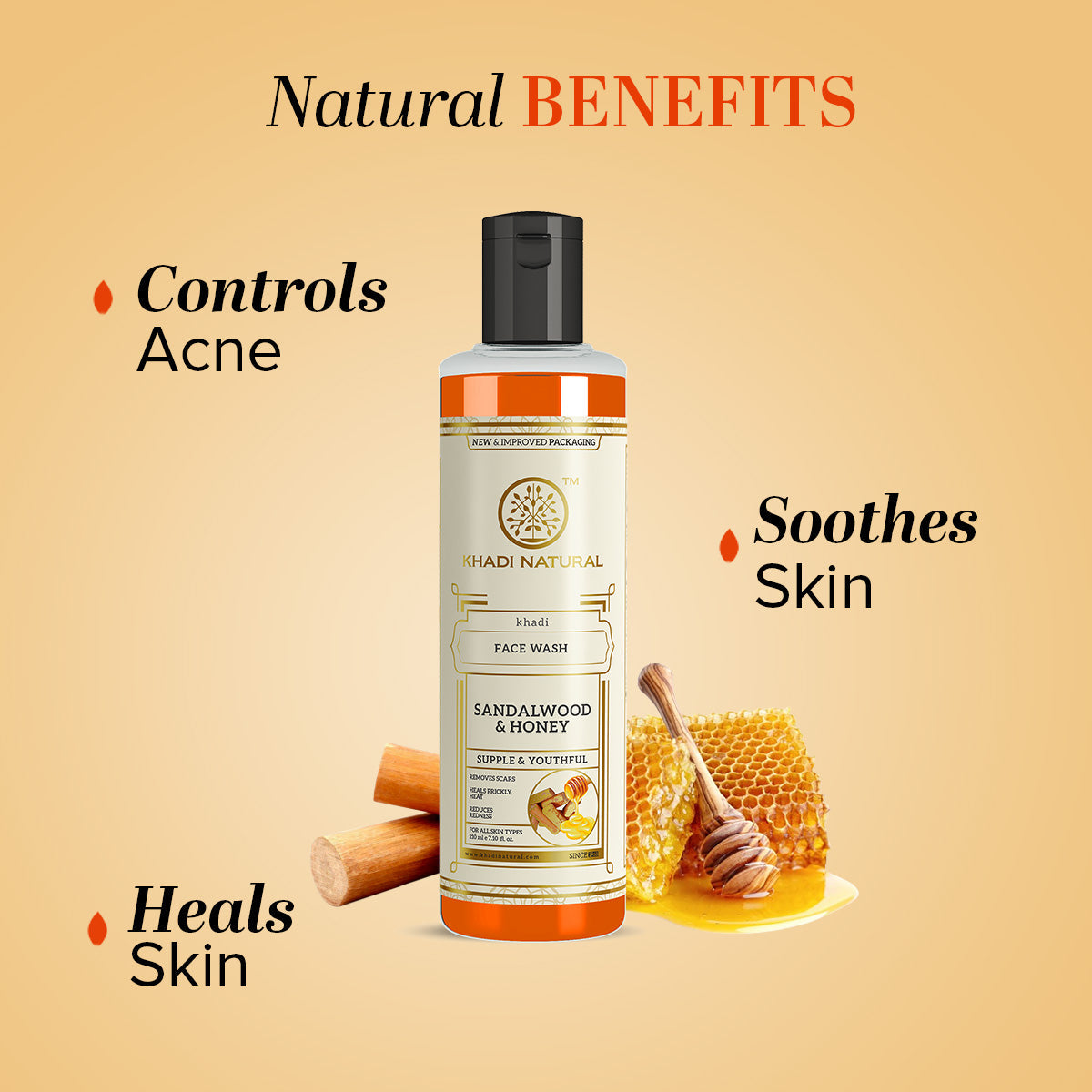 Sandalwood & Honey Face Wash 1