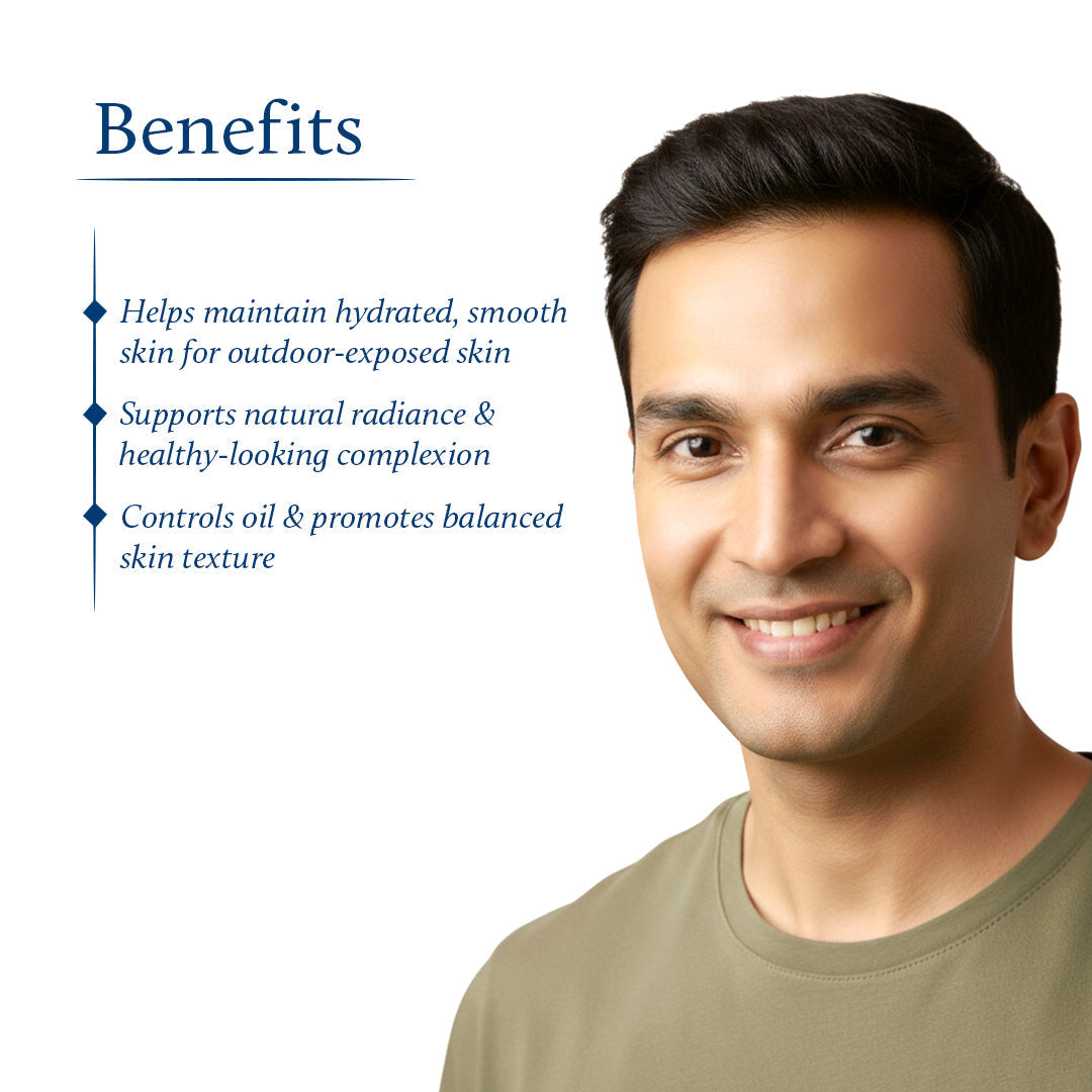 Men‰۪s Eladi Cream for Face with SPF 30 | Day Cream with Sun Protection (19 herbs, 50g) 50g