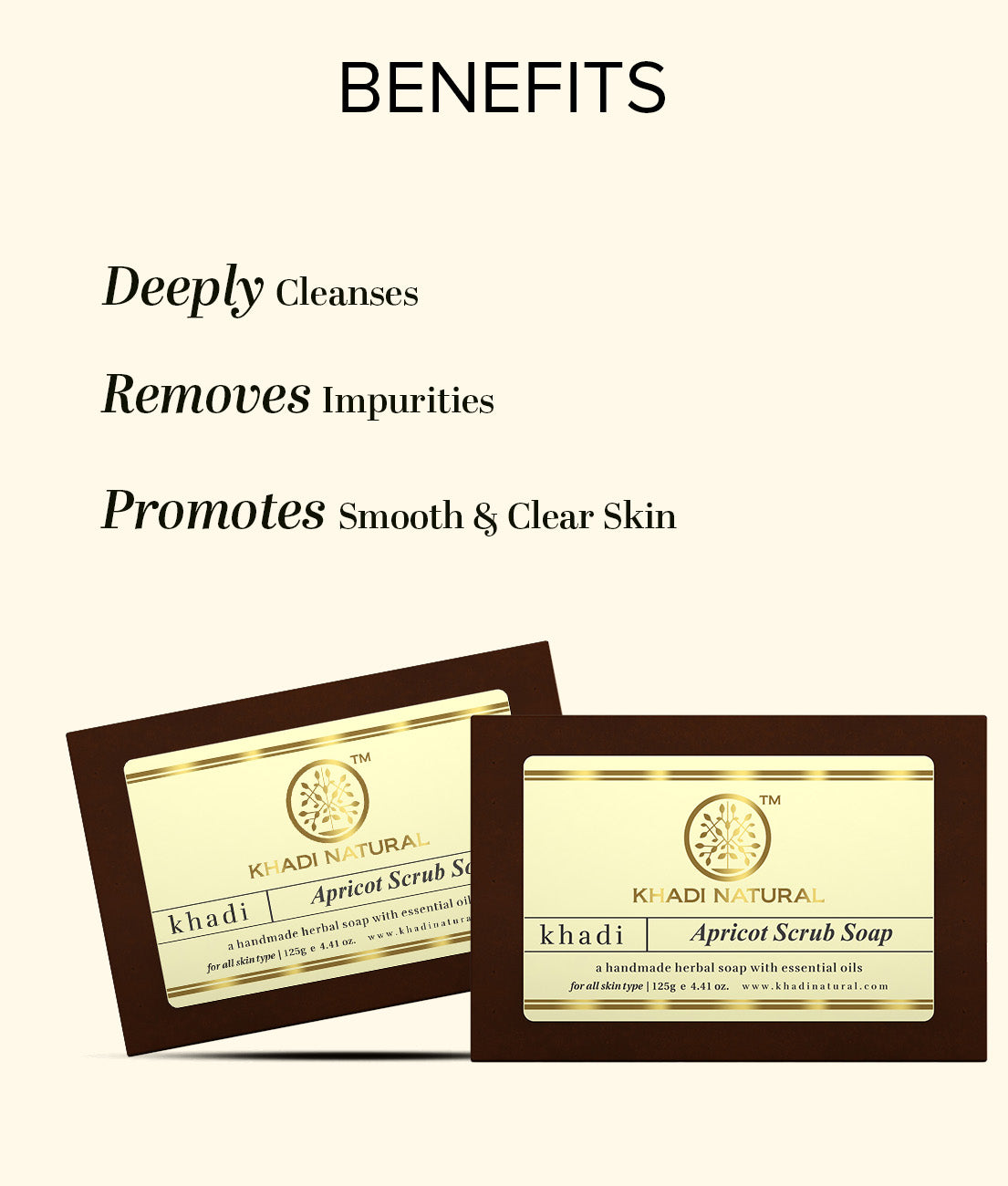 Apricot Scrub Soap 125gm