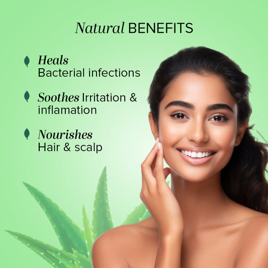 Aloe Vera Transparent Gel Combo Pack of 2 200gm Each
