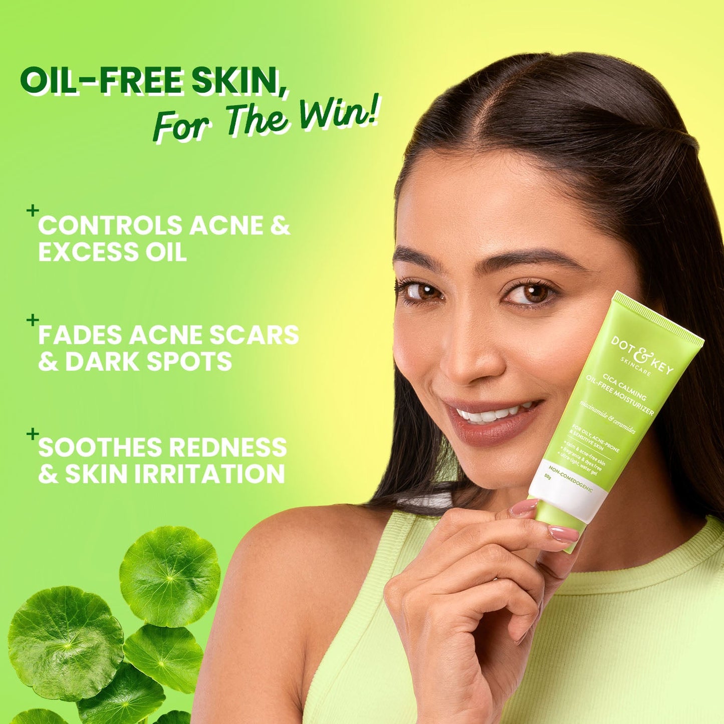 CICA + 5% Niacinamide Oil - Free Moisturizer for Dark Spots & Acne 50g