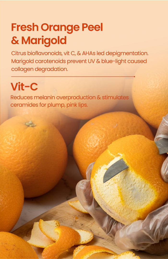 Orange Marigold Vit-C Lip Butter 8g x 2個