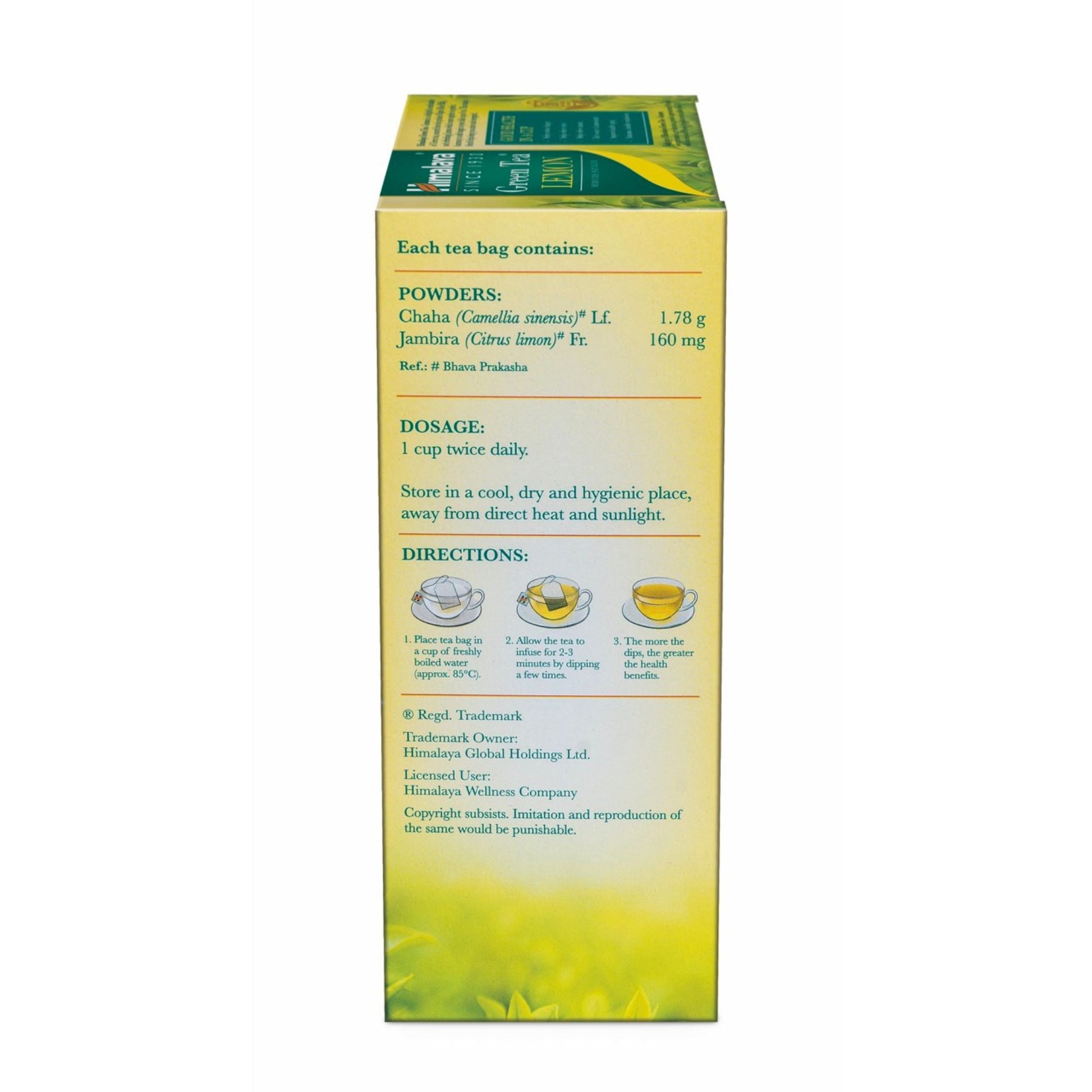 GREEN TEA LEMON 2G´20s + COMPLETE CARE TOOTHPASTE 80G FREE OFFER PACK 2G 20'S