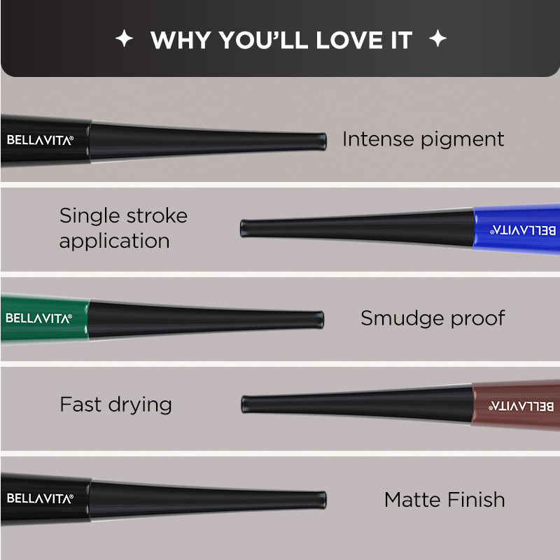 Intense Drama Brown Eyeliner - 3.5ml 3.5ml