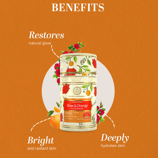 Rose & Orange Face Pack 100gm