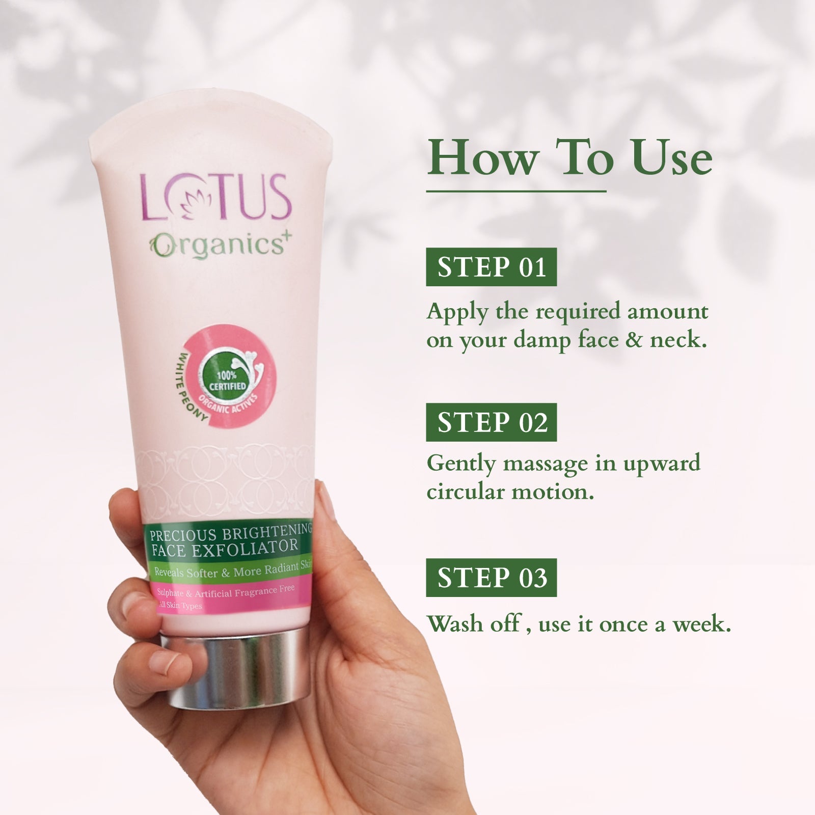 Precious Brightening Face Exfoliator 