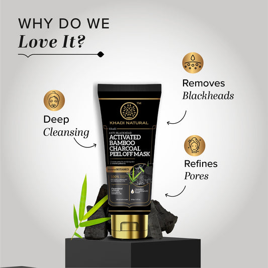 Activated Bamboo Charcoal Peel Off Mask 100gm